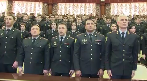 Daxili işlər nazirliyində Ulu öndərin əziz xatirəsi yad edildi Daxili işlər nazirliyində Ulu öndərin əziz xatirəsi yad edildi