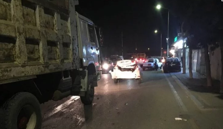 Bakıda sərxoş sürücü zəncirvari qəza törədib Bakıda sərxoş sürücü zəncirvari qəza törədib