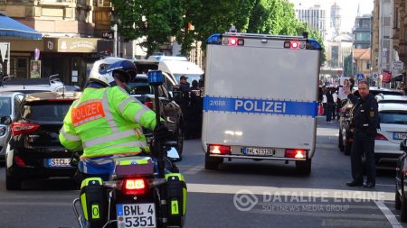 Almaniya polisi Azərbaycan vətəndaşlarını saxladı