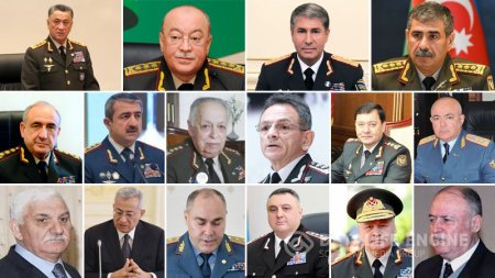 Azərbaycanda bu ali rütbəni yalnız onlar daşıyır - SİYAHI