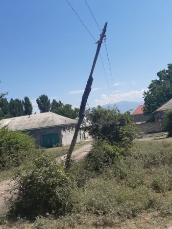 Şəki rayonunda elektrik problemi Şəki rayonunda elektrik problemi