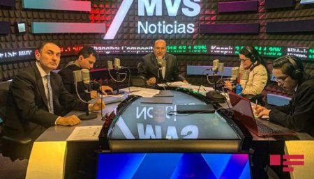 Səfir Ermənistanın son təxribatları ilə bağlı Meksikanın radio kanallarına müsahibələr verib
