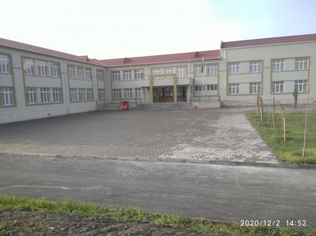Şəki rayonunda yeni məktəb binası İnşa edildi