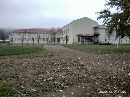 Şəki rayonunda yeni məktəb binası İnşa edildi