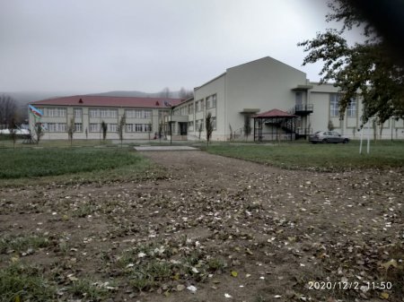 Şəki rayonunda yeni məktəb binası İnşa edildi