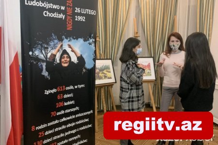 Varşavadakı Azərbaycan Evində Xocalıya həsr olunmuş sərgi açılıb