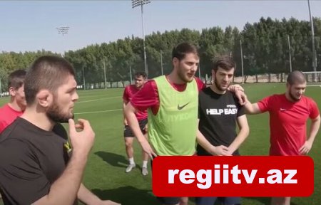 Azərbaycanlı futbolçu Həbiblə FUTBOL OYNADI