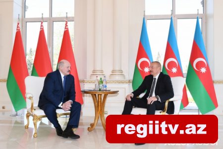 Azərbaycan və Belarus prezidentləri Ermənistanla sərhədindəki vəziyyəti müzakirə edib