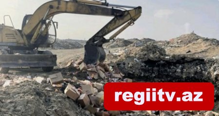 Sumqayıtda 18,6 ton yarasız ət və süd məhsulları məhv edildi