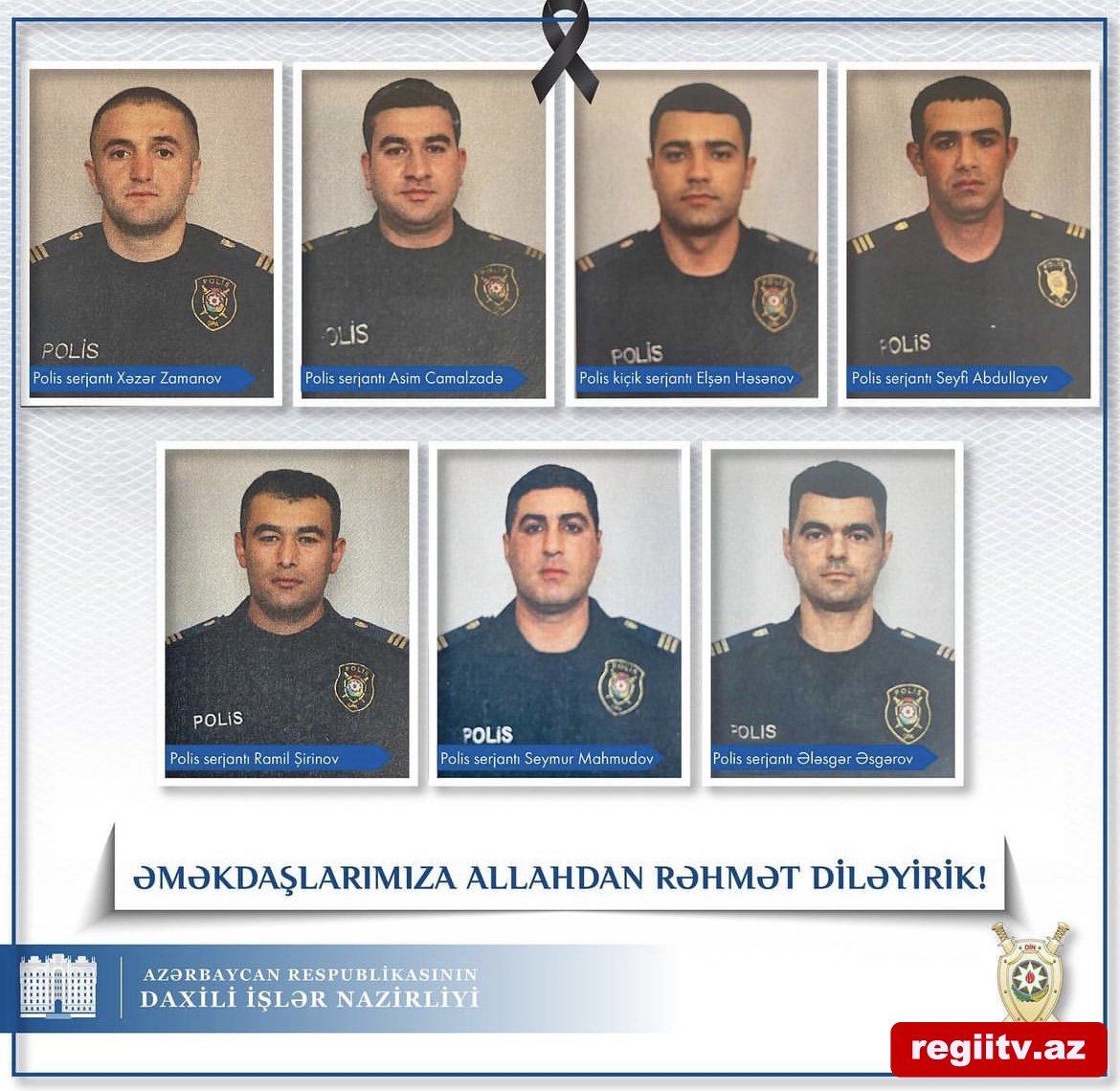 Xocavənddə mina partlayışında 7 polis əməkdaşı həlak olub.