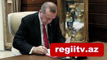Ərdoğan Türkiyə ilə Azərbaycan arasında imzalanan müqaviləni təsdiqləyib